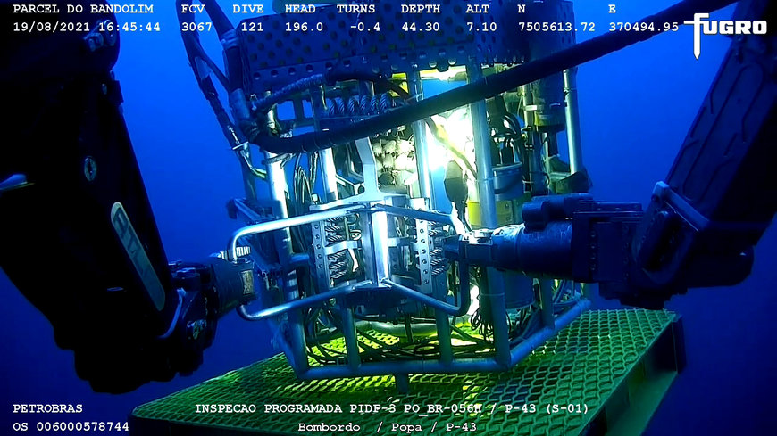 PETROBRAS DESENVOLVE ROBÔ INÉDITO PARA INSPEÇÕES SUBMARINAS